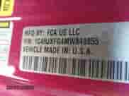 2021 Jeep Wrangler Unlimited Rubicon with VIN 1C4HJXFG4MW849855, listed as a IAAI auction lot 42620705 with 17,510 mi miles and . Bid and sale history available at DreamBid. Image 9.