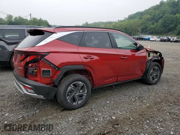 2025 Hyundai Tucson Blue с VIN KM8JBDD13SU268704, выставлен на аукционе Copart как лот 67777405 с пробегом 17 230 миль миль и Списание • Salvage title. История ставок и продаж доступна на DreamBid. Изображение 3.