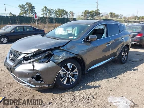 2024 Nissan Murano SV with VIN 5N1AZ2BSXRC119587, listed as a IAAI auction lot 42105764 with 6,411 mi miles and . Bid and sale history available at DreamBid. Image 2.