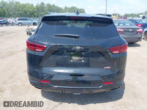 2024 Chevrolet Blazer RS with VIN 3GNKBERS0RS137568, listed as a IAAI auction lot 42858349 with 27,930 mi miles and . Bid and sale history available at DreamBid. Image 16.