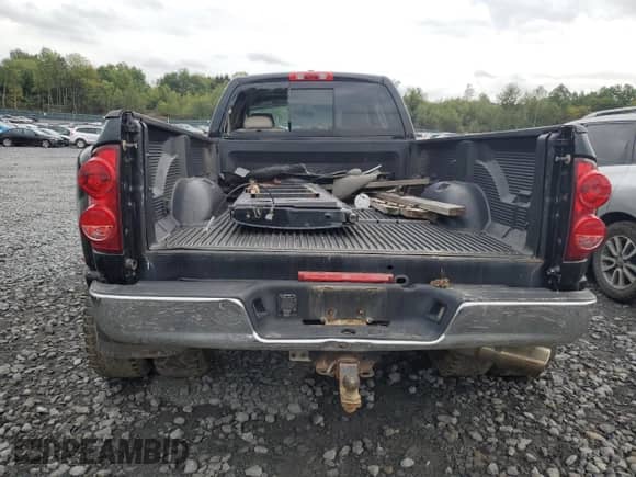 2009 Dodge RAM with VIN 3D3MX48L29G545944, listed as a Copart auction lot 80945355 with 110,299 mi miles and Salvage title. Bid and sale history available at DreamBid. Image 6.