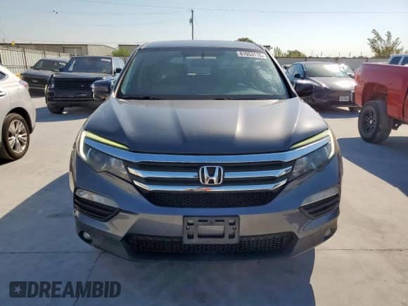 2016 Honda Pilot EX-L z VIN 5FNYF5H88GB055381, wystawiony jako Copart lot #81953115 z przebiegiem 149 367 mil mil oraz Czysty tytuł • Clean title. Historia ofert i sprzedaży dostępna na DreamBid. Obrazek 5.