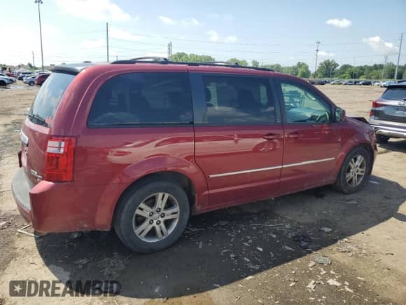 2010 Dodge Grand Caravan Crew with VIN 2D4RN6DX5AR356196, listed as a Copart auction lot 63597785 with 133,210 mi miles and Clean title. Bid and sale history available at DreamBid. Image 3.