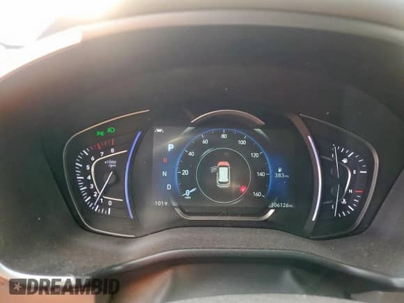 2020 Hyundai Santa Fe Limited with VIN 5NMS53AD2LH287312, listed as a Copart auction lot 66675825 with 106,126 mi miles and Salvage title. Bid and sale history available at DreamBid. Image 9.