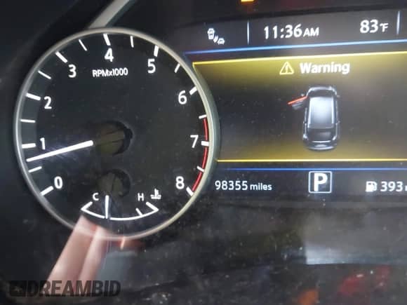 2018 Nissan Murano Platinum с VIN 5N1AZ2MG8JN138236, выставлен на аукционе IAAI как лот 42258639 с пробегом 98 355 миль миль и . История ставок и продаж доступна на DreamBid. Изображение 15.