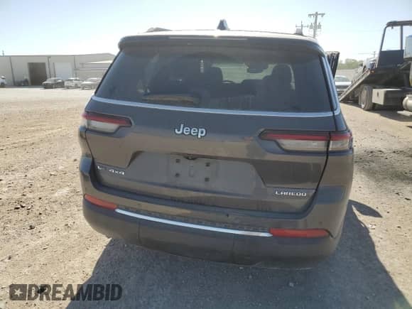2021 Jeep Grand Cherokee Laredo with VIN 1C4RJKAG1M8202428, listed as a Copart auction lot 52357395 with 68,378 mi miles and Salvage title. Bid and sale history available at DreamBid. Image 6.