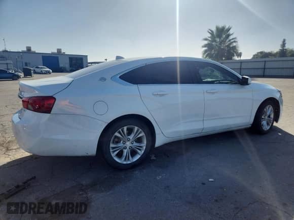 2014 Chevrolet Impala LT with VIN 2G1125S37E9191182, listed as a Copart auction lot 87458795 with 144,049 mi miles and Salvage title. Bid and sale history available at DreamBid. Image 3.
