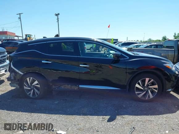 2017 Nissan Murano S with VIN 5N1AZ2MG3HN198497, listed as a IAAI auction lot 42295156 with 43,067 mi miles and . Bid and sale history available at DreamBid. Image 13.