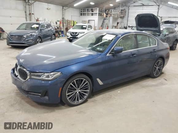 2021 BMW 5 Series 530i xDrive с VIN WBA13BJ0XMWW95206, выставлен на аукционе IAAI как лот 43425127 с пробегом 57 565 миль миль и . История ставок и продаж доступна на DreamBid. Изображение 2.