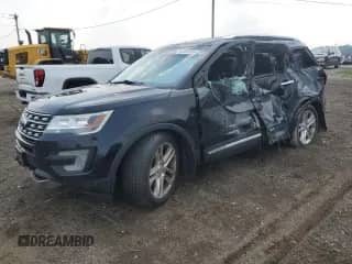 2017 Ford Explorer Limited z VIN 1FM5K8FH7HGC09343, wystawiony jako Copart lot #67257335 z przebiegiem 82 010 mil mil oraz Szkoda całkowita • Salvage title. Historia ofert i sprzedaży dostępna na DreamBid. Obrazek 1.