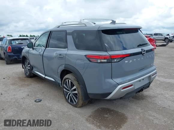 2025 Nissan Pathfinder Platinum с VIN 5N1DR3DK3SC224638, выставлен на аукционе IAAI как лот 42372591 с пробегом 267 миль миль и . История ставок и продаж доступна на DreamBid. Изображение 3.