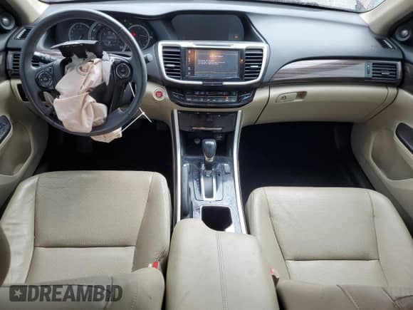 2016 Honda Accord EX-L with VIN 1HGCR2F89GA062692, listed as a Copart auction lot 81768395 with 124,160 mi miles and Salvage title. Bid and sale history available at DreamBid. Image 8.