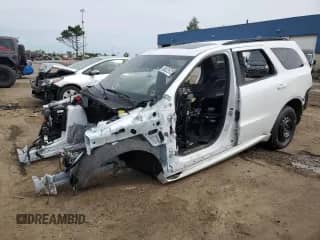 2024 Dodge Durango R/T Plus with VIN 1C4SDJCT3RC140208, listed as a Copart auction lot 58325705 with Not provided miles and Non repairable. Bid and sale history available at DreamBid. Image 1.