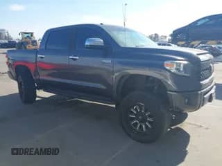 2019 Toyota Tundra SR5 with VIN 5TFAY5F18KX791740, listed as a IAAI auction lot 41198438 with 189,880 mi miles and . Bid and sale history available at DreamBid. Image 1.