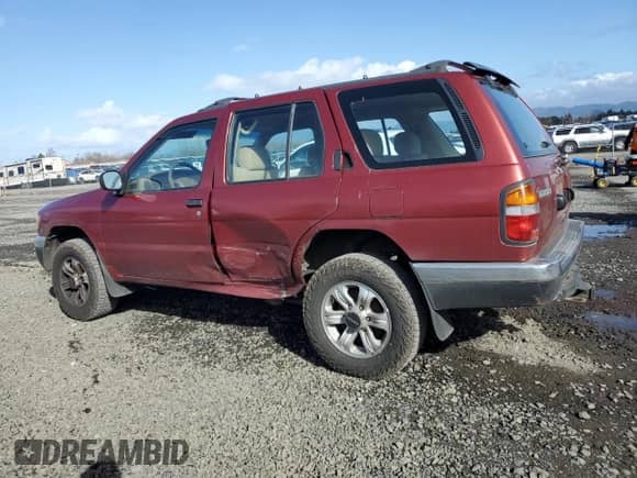 1998 Nissan Pathfinder XE with VIN JN8AR05Y9WW248783, listed as a Copart auction lot 47734555 with 213,331 mi miles and Salvage title. Bid and sale history available at DreamBid. Image 2.