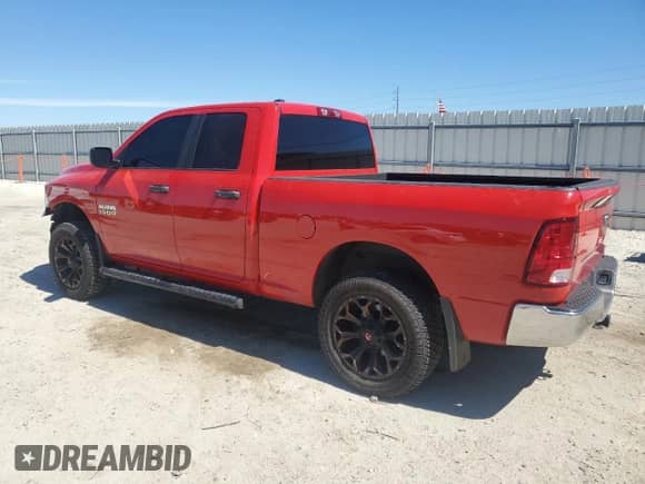 2017 Ram 1500 Tradesman z VIN 1C6RR6FG5HS615137, wystawiony jako Copart lot #48182125 z przebiegiem 74 314 mil mil oraz Szkoda całkowita • Salvage title. Historia ofert i sprzedaży dostępna na DreamBid. Obrazek 2.