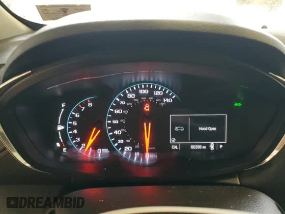 2017 Chevrolet Trax LS with VIN 3GNCJNSB4HL287970, listed as a Copart auction lot 82237185 with 80,338 mi miles and Clean title. Bid and sale history available at DreamBid. Image 9.