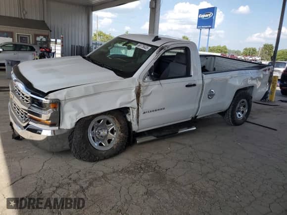 2016 Chevrolet Silverado 1500 Work Truck с VIN 1GCNKNEC0GZ304984, выставлен на аукционе Copart как лот 66178435 с пробегом 134 709 миль миль и Списание • Salvage title. История ставок и продаж доступна на DreamBid. Изображение 1.