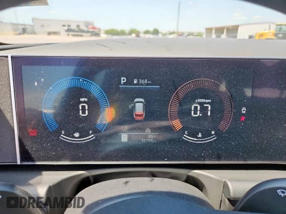 2025 Hyundai Tucson with VIN 3KMJA3DE9SE011191, listed as a Copart auction lot 58793335 with 15,795 mi miles and Salvage title. Bid and sale history available at DreamBid. Image 9.