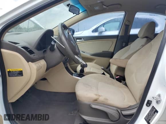 2012 Hyundai Accent GLS z VIN KMHCT4AE7CU215566, wystawiony jako Copart lot #65951955 z przebiegiem 101 161 mil mil oraz Szkoda całkowita • Salvage title. Historia ofert i sprzedaży dostępna na DreamBid. Obrazek 7.