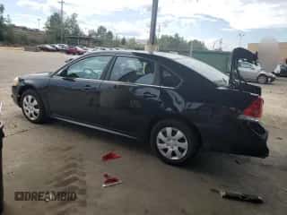 2012 Chevrolet Impala Police Police with VIN 2G1WD5E36C1289496, listed as a Copart auction lot 72312814 with 212,551 mi miles and Salvage title. Bid and sale history available at DreamBid. Image 2.