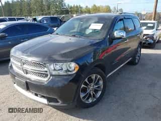 2011 Dodge Durango Citadel with VIN 1D4SE5GT1BC674590, listed as a IAAI auction lot 43390918 with 143,280 mi miles and . Bid and sale history available at DreamBid. Image 2.