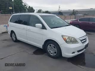 2007 Honda Odyssey EX-L с VIN 5FNRL38737B082626, выставлен на аукционе IAAI как лот 43309073 с пробегом 188 225 миль миль и . История ставок и продаж доступна на DreamBid. Изображение 1.