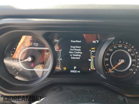 2024 Jeep Wrangler Sport S с VIN 1C4PJXDG4RW243882, выставлен на аукционе Copart как лот 80692655 с пробегом 30 822 миль миль и Списание • Salvage title. История ставок и продаж доступна на DreamBid. Изображение 9.