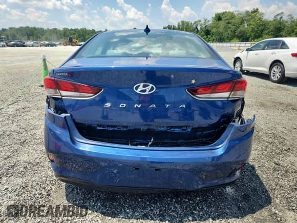 2018 Hyundai Sonata SEL with VIN 5NPE34AFXJH610550, listed as a Copart auction lot 63600815 with 95,631 mi miles and Salvage title. Bid and sale history available at DreamBid. Image 6.
