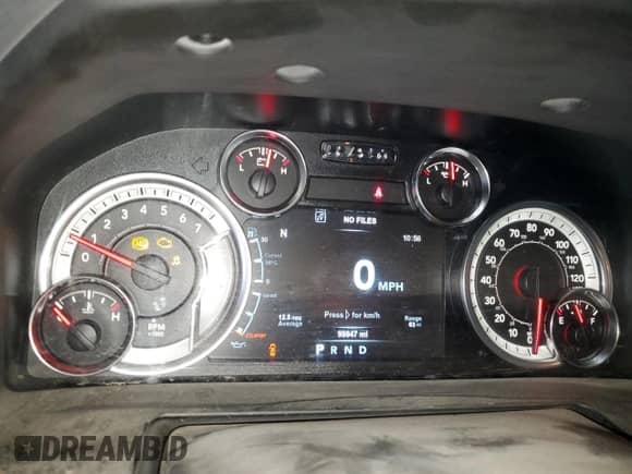 2019 Ram 1500 Big Horn z VIN 1C6RR6GT0KS574032, wystawiony jako Copart lot #71748845 z przebiegiem 99 847 mil mil oraz Szkoda całkowita • Salvage title. Historia ofert i sprzedaży dostępna na DreamBid. Obrazek 9.