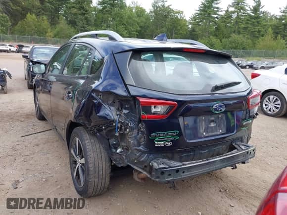 2021 Subaru Impreza Premium with VIN 4S3GTAV6XM3713470, listed as a IAAI auction lot 42991256 with 62,733 mi miles and . Bid and sale history available at DreamBid. Image 6.