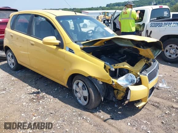 2009 Chevrolet Aveo 2LT with VIN KL1TG66E19B646381, listed as a IAAI auction lot 42915483 with 78,267 mi miles and . Bid and sale history available at DreamBid. Image 1.