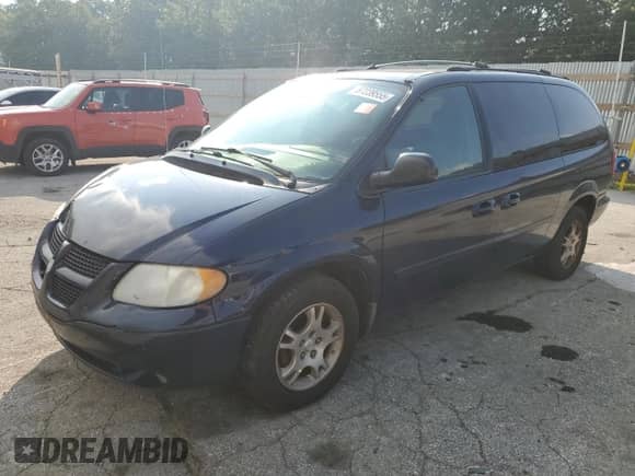 2004 Dodge Caravan SXT with VIN 2D4GP44L74R509426, listed as a Copart auction lot 67239555 with 184,165 mi miles and Salvage title. Bid and sale history available at DreamBid. Image 1.
