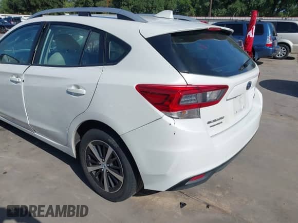 2020 Subaru Impreza Premium with VIN 4S3GTAD6XL3723674, listed as a IAAI auction lot 42520181 with 51,770 mi miles and . Bid and sale history available at DreamBid. Image 20.