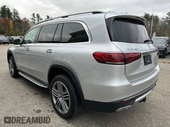2020 Mercedes-Benz GLS 450 with VIN 4JGFF5KE0LA153888, listed as a Copart auction lot 90921545 with 102,155 mi miles and Clean title. Bid and sale history available at DreamBid. Image 3.