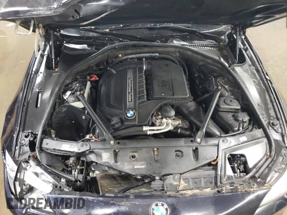 2013 BMW 5 Series 535i xDrive with VIN WBAFU7C53DDU70419, listed as a Copart auction lot 47932655 with 110,951 mi miles and Salvage title. Bid and sale history available at DreamBid. Image 11.