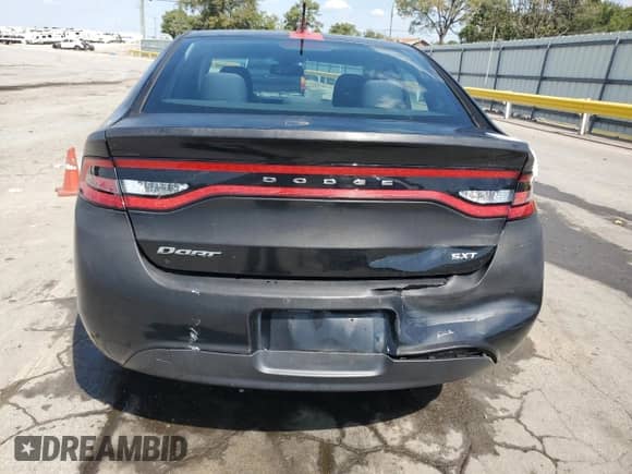 2016 Dodge Dart SXT Sport Rallye with VIN 1C3CDFFA0GD816136, listed as a Copart auction lot 81635835 with 136,109 mi miles and Salvage title. Bid and sale history available at DreamBid. Image 6.