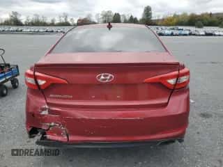 2016 Hyundai Sonata SE z VIN 5NPE24AF9GH297499, wystawiony jako Copart lot #89889145 z przebiegiem Nie podano mil oraz Czysty tytuł • Clean title. Historia ofert i sprzedaży dostępna na DreamBid. Obrazek 6.