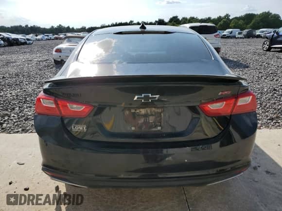 2022 Chevrolet Malibu RS with VIN 1G1ZG5ST9NF104362, listed as a Copart auction lot 71172445 with 92,537 mi miles and Salvage title. Bid and sale history available at DreamBid. Image 6.