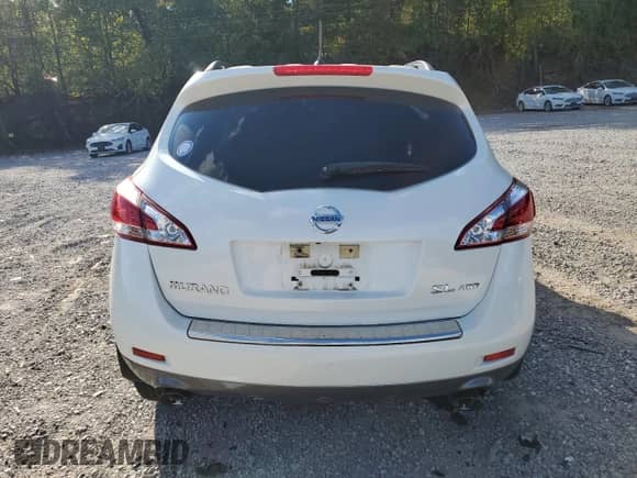 2014 Nissan Murano SL with VIN JN8AZ1MW5EW509377, listed as a Copart auction lot 84922385 with Not provided miles and Salvage title. Bid and sale history available at DreamBid. Image 6.
