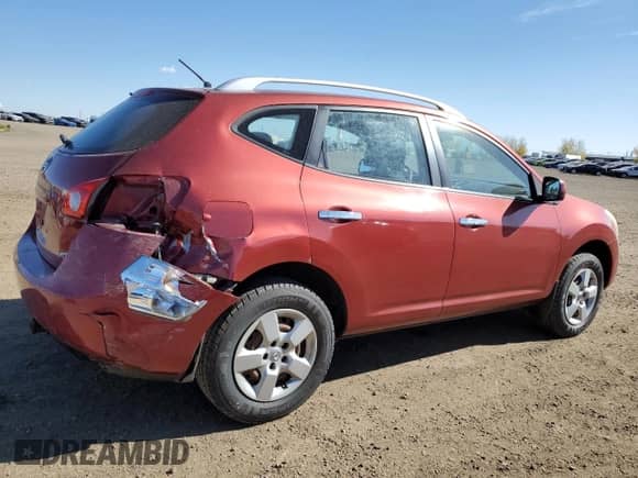 2010 Nissan Rogue S with VIN JN8AS5MV6AW143300, listed as a Copart auction lot 84396085 with 273,177 mi miles and Salvage title. Bid and sale history available at DreamBid. Image 3.