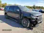 2021 Chevrolet Suburban LT with VIN 1GNSKCKD4MR372907, listed as a Copart auction lot 85121355 with 62,489 mi miles and Salvage title. Bid and sale history available at DreamBid. Image 4.