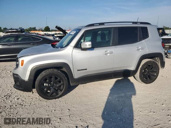 2018 Jeep Renegade Altitude with VIN ZACCJABB0JPJ10067, listed as a Copart auction lot 68039085 with 87,920 mi miles and Salvage title. Bid and sale history available at DreamBid. Image 1.