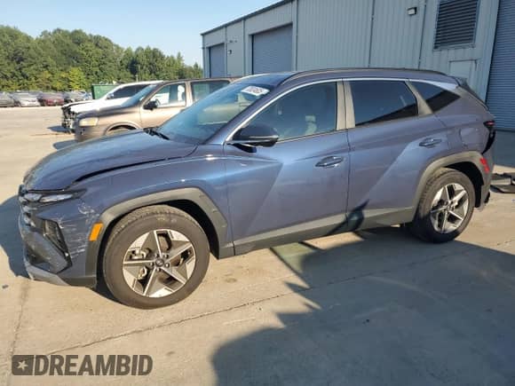 2025 Hyundai Tucson SEL Convenience with VIN 5NMJC3DE6SH462245, listed as a Copart auction lot 70824605 with 12,504 mi miles and Salvage title. Bid and sale history available at DreamBid. Image 1.