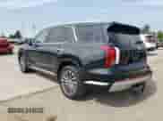 2024 Hyundai Palisade Calligraphy with VIN KM8R7DGE2RU744213, listed as a Copart auction lot 66895475 with 6,992 mi miles and Salvage title. Bid and sale history available at DreamBid. Image 2.