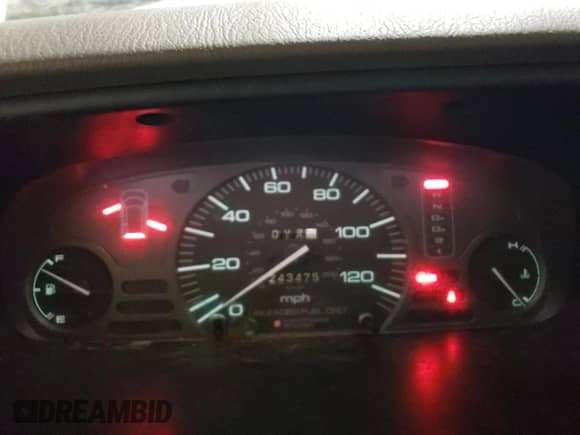 1997 Honda Odyssey LX z VIN JHMRA1868VC018947, wystawiony jako Copart lot #49537135 z przebiegiem 243 475 mil mil oraz Czysty tytuł • Clean title. Historia ofert i sprzedaży dostępna na DreamBid. Obrazek 9.