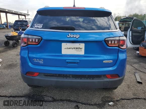 2024 Jeep Compass Latitude with VIN 3C4NJDBN6RT576789, listed as a Copart auction lot 81773075 with 12,757 mi miles and Salvage title. Bid and sale history available at DreamBid. Image 6.