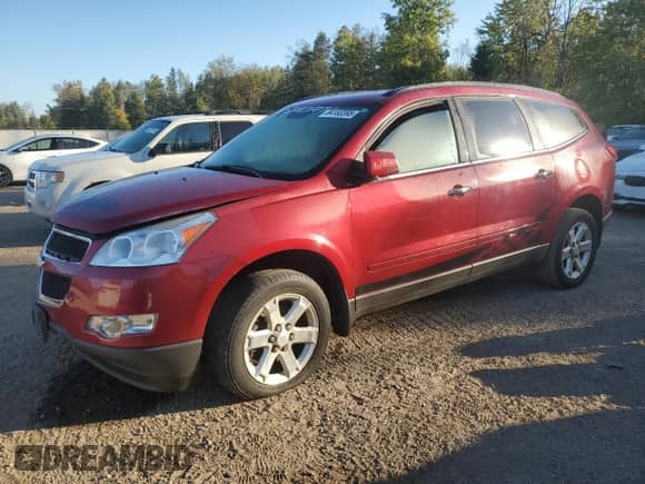 2012 Chevrolet Traverse 1LT с VIN 1GNKRGED8CJ208524, выставлен на аукционе Copart как лот 84183395 с пробегом Не указан миль и Чистый • Clean title. История ставок и продаж доступна на DreamBid. Изображение 1.