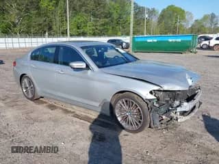 2019 BMW 5 Series 530i xDrive with VIN WBAJA7C53KG911819, listed as a IAAI auction lot 41995891 with 133,729 mi miles and . Bid and sale history available at DreamBid. Image 1.