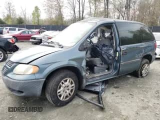2006 Dodge Caravan SE with VIN 1D4GP25B26B718553, listed as a Copart auction lot 52763095 with Not provided miles and Salvage title. Bid and sale history available at DreamBid. Image 1.